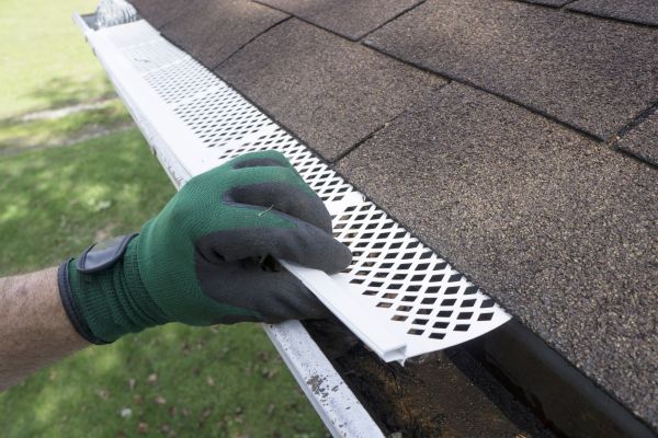 Gutter Cap Installation in Covington